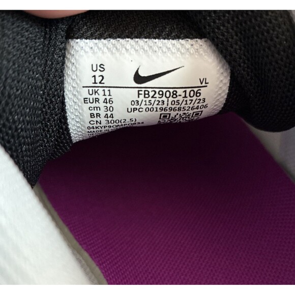 Nike Men Size 12 Force Zoom Trout 9 Pro MCS Rainbow Baseball Cleats FB2908-106 - Picture 7 of 7